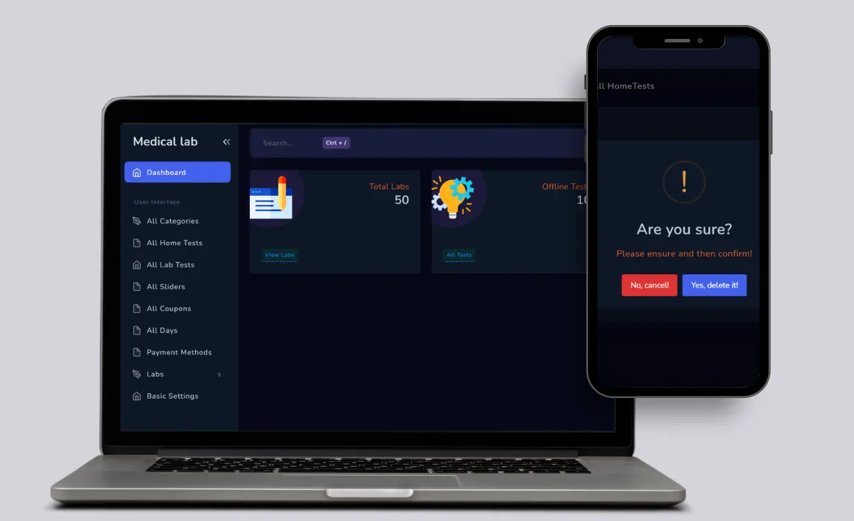 Laravel Pharmacy CMS with APIs - Web Projects Project - Codocraft Portfolio 3 | Built by Codocraft Solutions